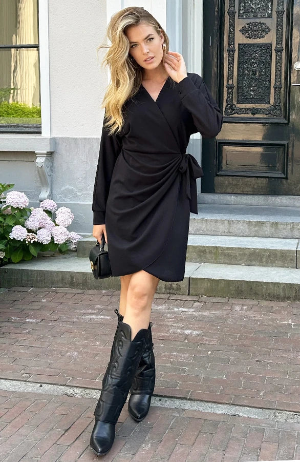 ZENZARO™ | Robe Portefeuille Classique