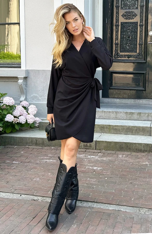 ZENZARO™ | Robe Portefeuille Classique