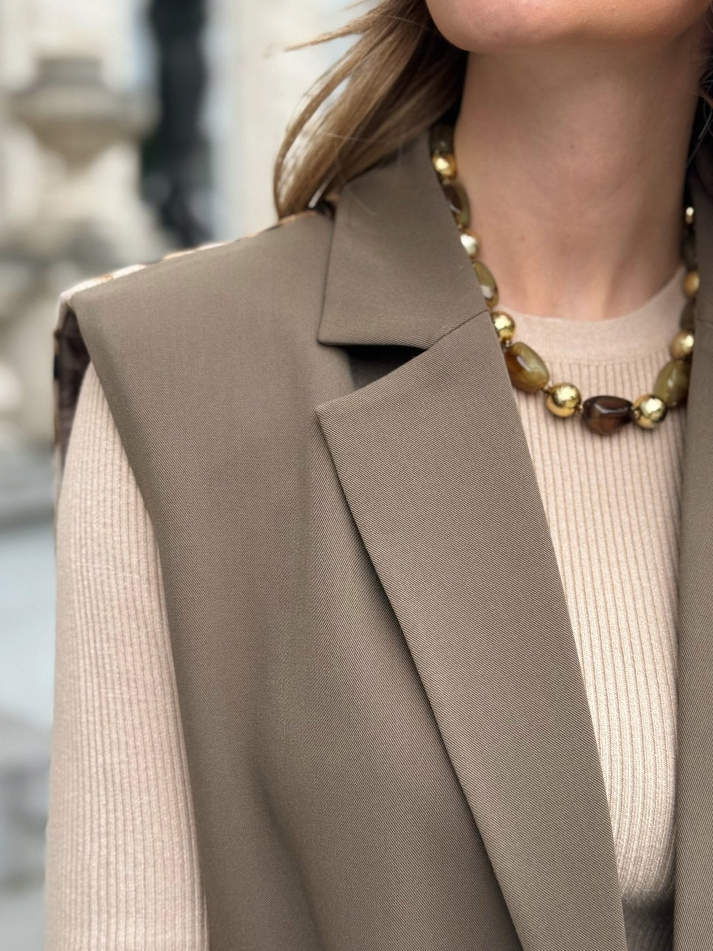 ZENZARO™ | Blazer oversize – Chic et audace sauvage