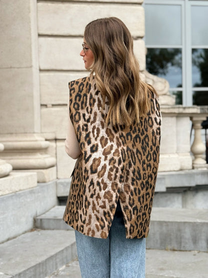 ZENZARO™ | Blazer oversize – Chic et audace sauvage