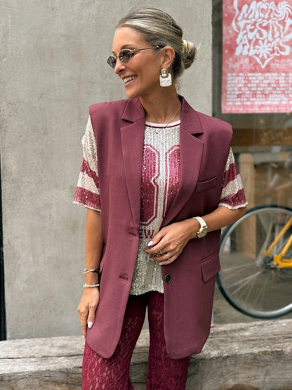 ZENZARO™| Blazer sans manche