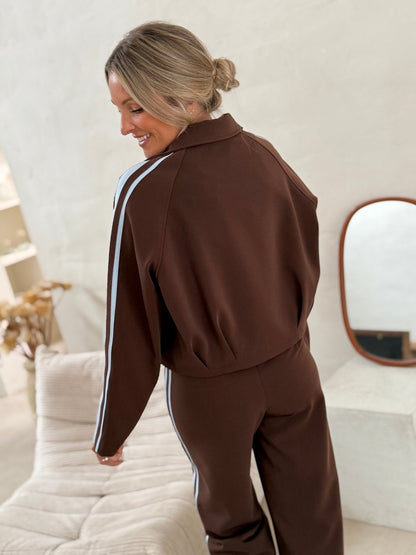 ZENZARO™|Ensemble décontracté zippé